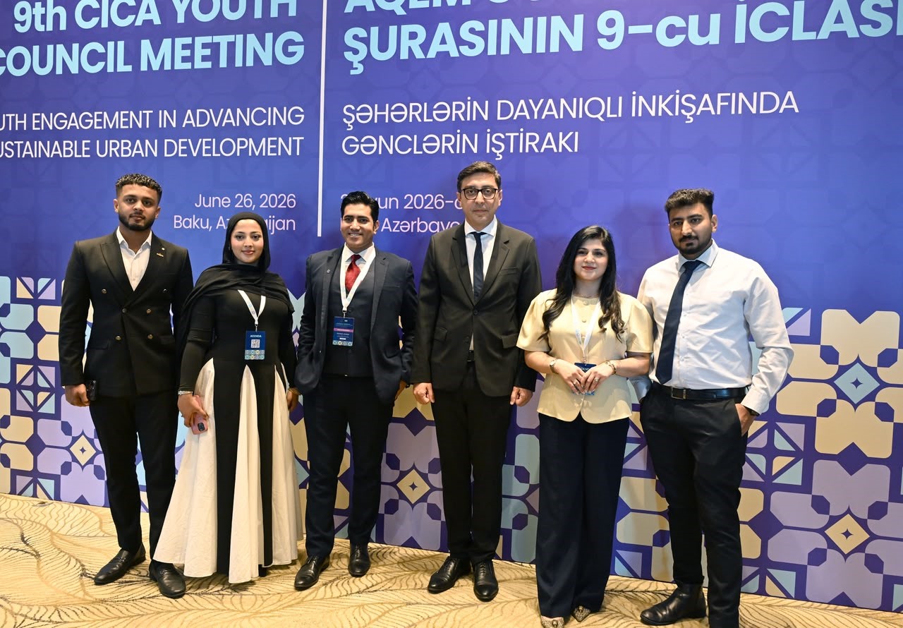 Rizwan Anwar at the CICA Youth Council in Baku